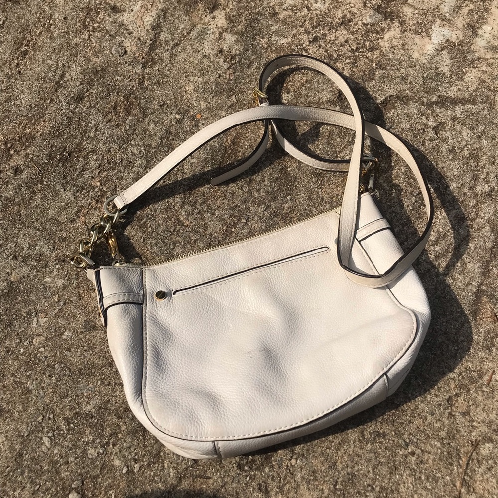 Michael Kors White Crossbody Purse Bag Designer